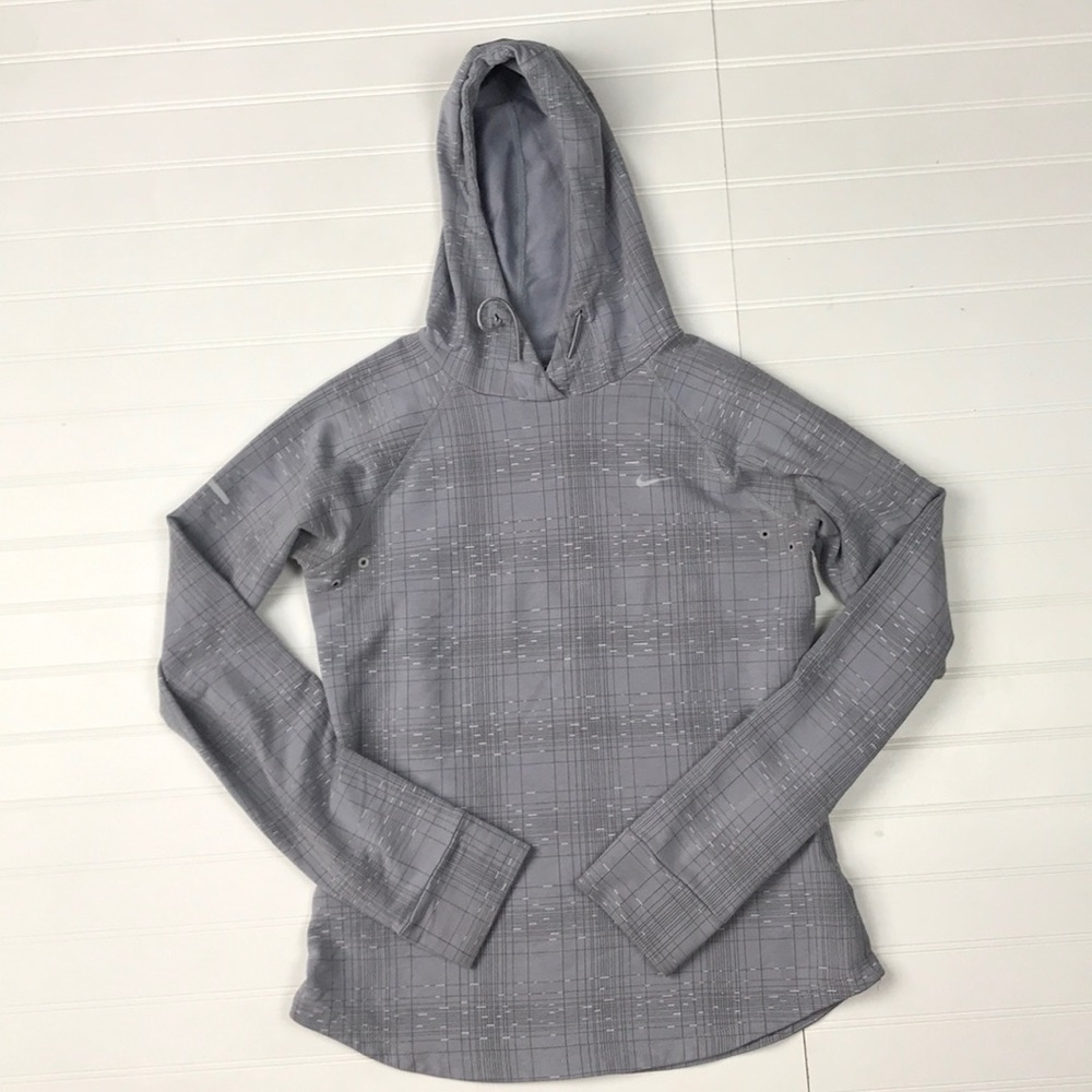 Nike Dri Fit hoodie gray women’s small S